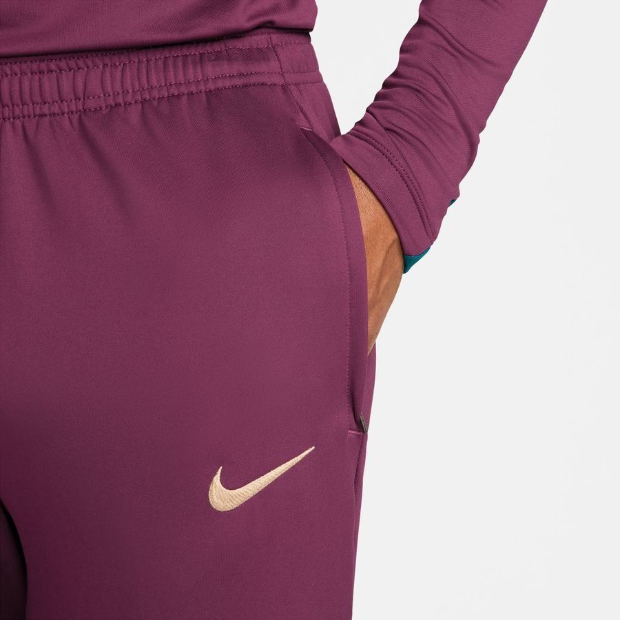 Paris Saint Germain Training Trousers Dri-FIT Strike - Bordeaux/Geode Teal/Guava Ice - Men's-SoccerKits Hub | Buy Soccer Jerseys Online